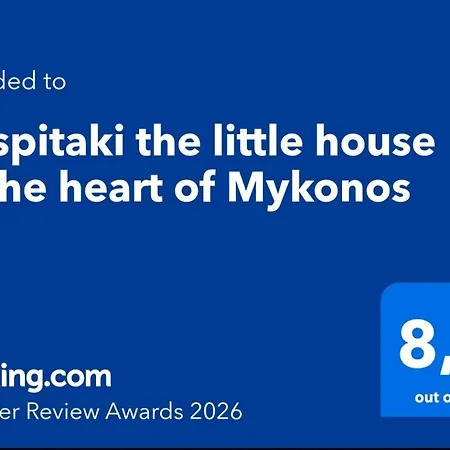 Spitaki - The Little House In The Heart Of Mykonos Lejlighed Mykonos Town
